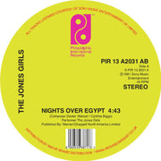 the album cover for Jones Girls - Nights Over Egypt