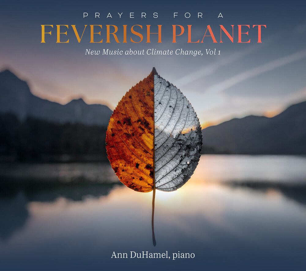 the album cover for Ann Duhamel - Prayers For A Feverish Planet - New Music About
