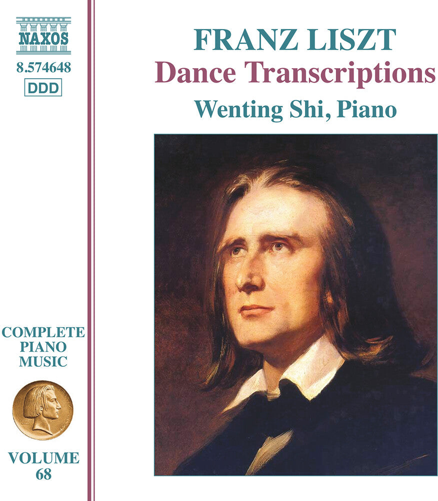 the album cover for Wenting Shi - Liszt: Complete Pno Music Vol. 68