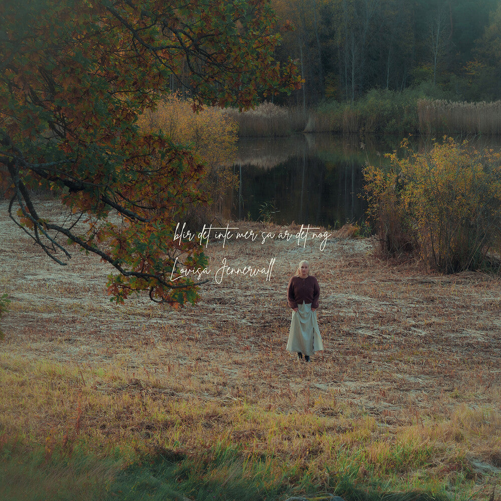 the album cover for Lovisa Jennervall - Blir Det Inte Mer Sa Ar Det Nog