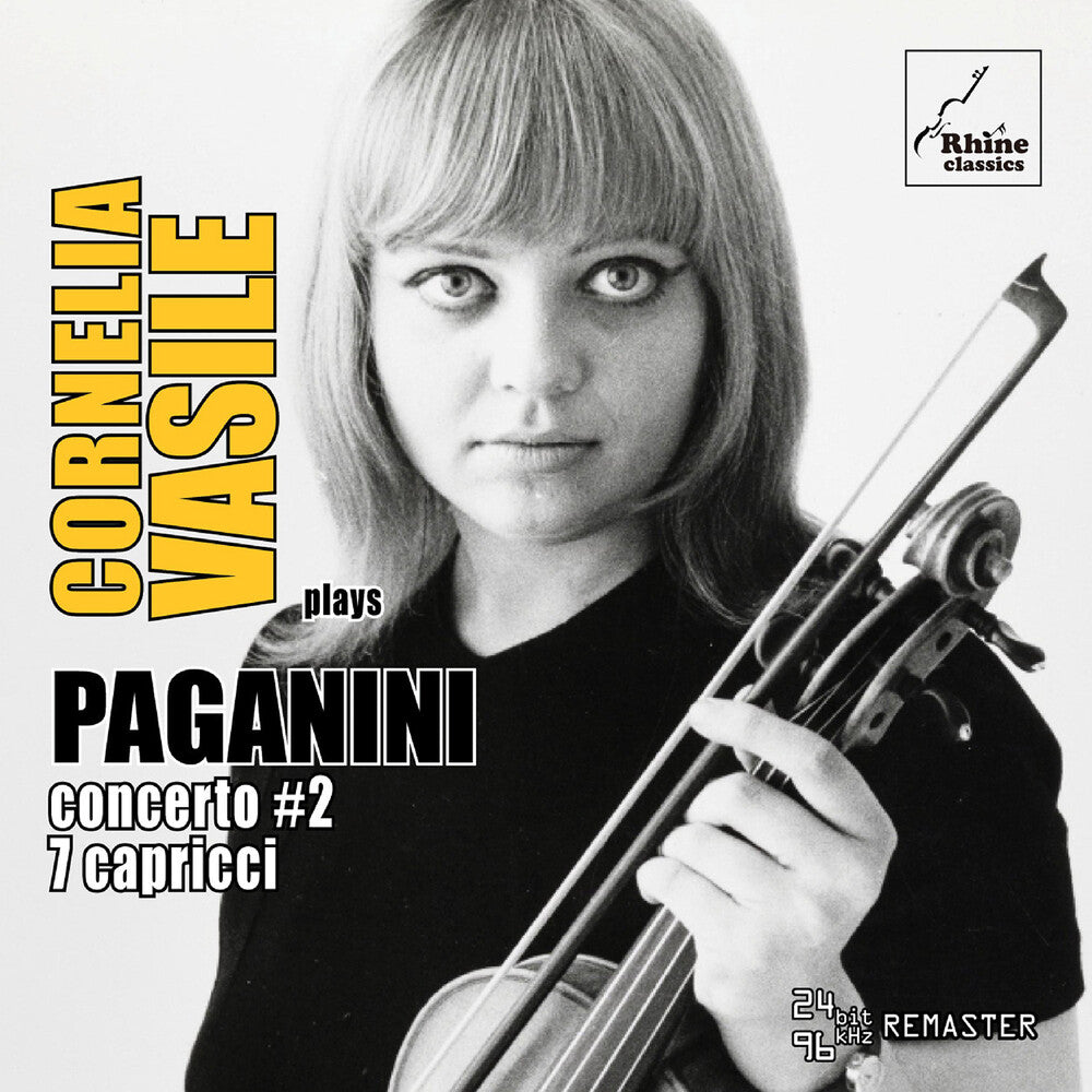 the album cover for Cornelia Vasile - Paganini