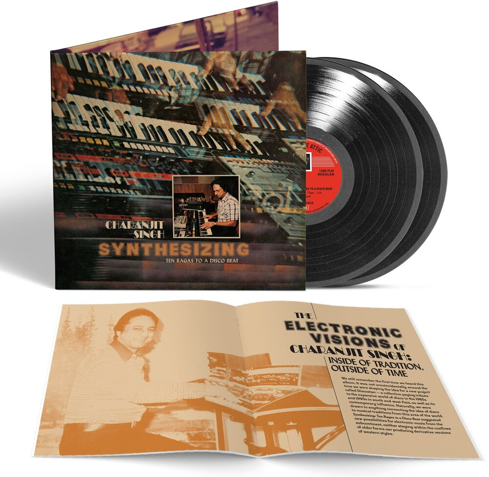 the album cover for Unknown Artist - Synthesizing: Ten Ragas To A Disco Beat