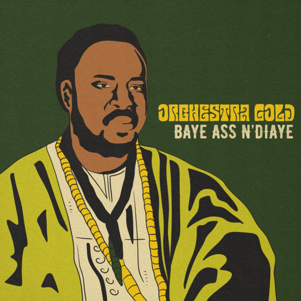 the album cover for Orchestra Gold - Bay Ass N'diaye