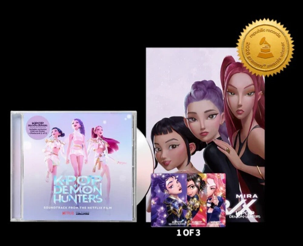 the album cover for Various Artists - KPop Demon Hunters (Soundtrack from the Netflix Film) - Saja Boys Edition [RSD 2026]