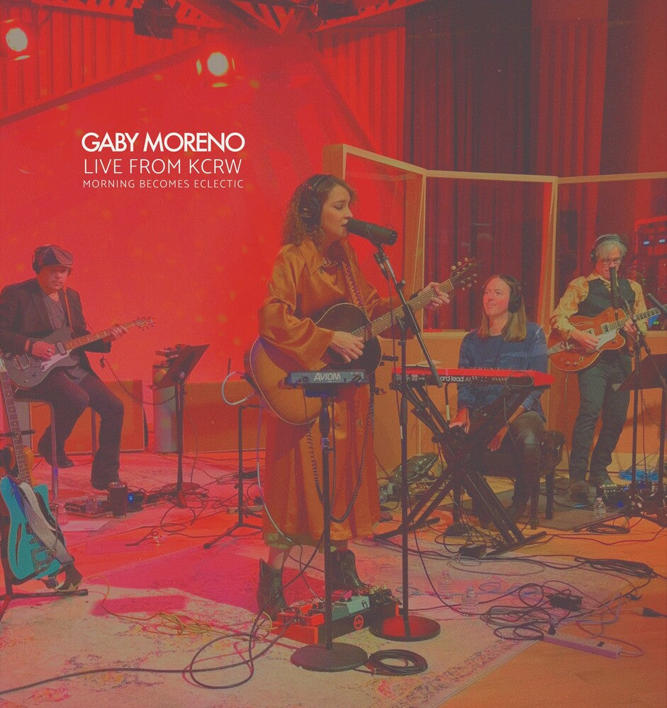 the album cover for Gaby Moreno - Live From KCRW Morning Becomes Eclectic [RSD 2026]