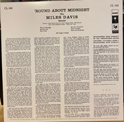 Miles Davis : 'Round About Midnight (LP, Album, Mono, RE, RM, 180)