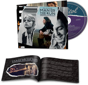 the album cover for Paul McCartney & Wings - Man On The Run Soundtrack