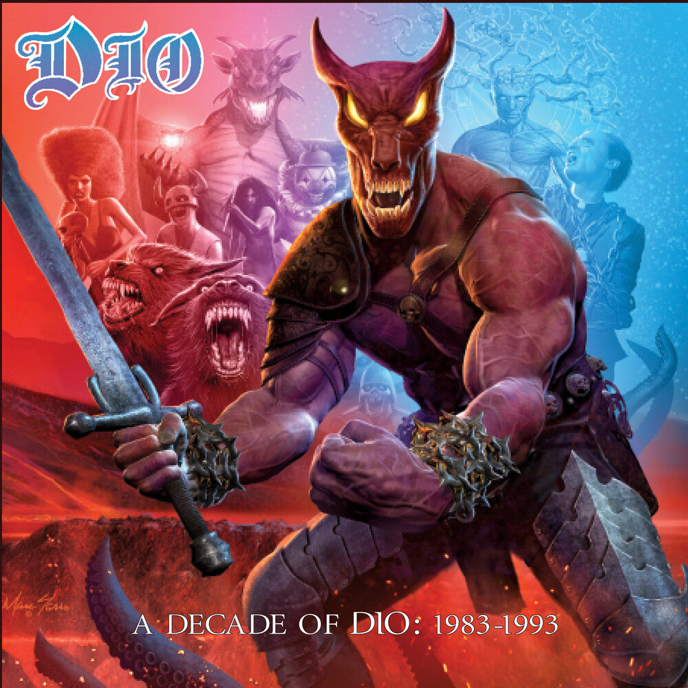 the album cover for Dio - A Decade of Dio: 1983-1993