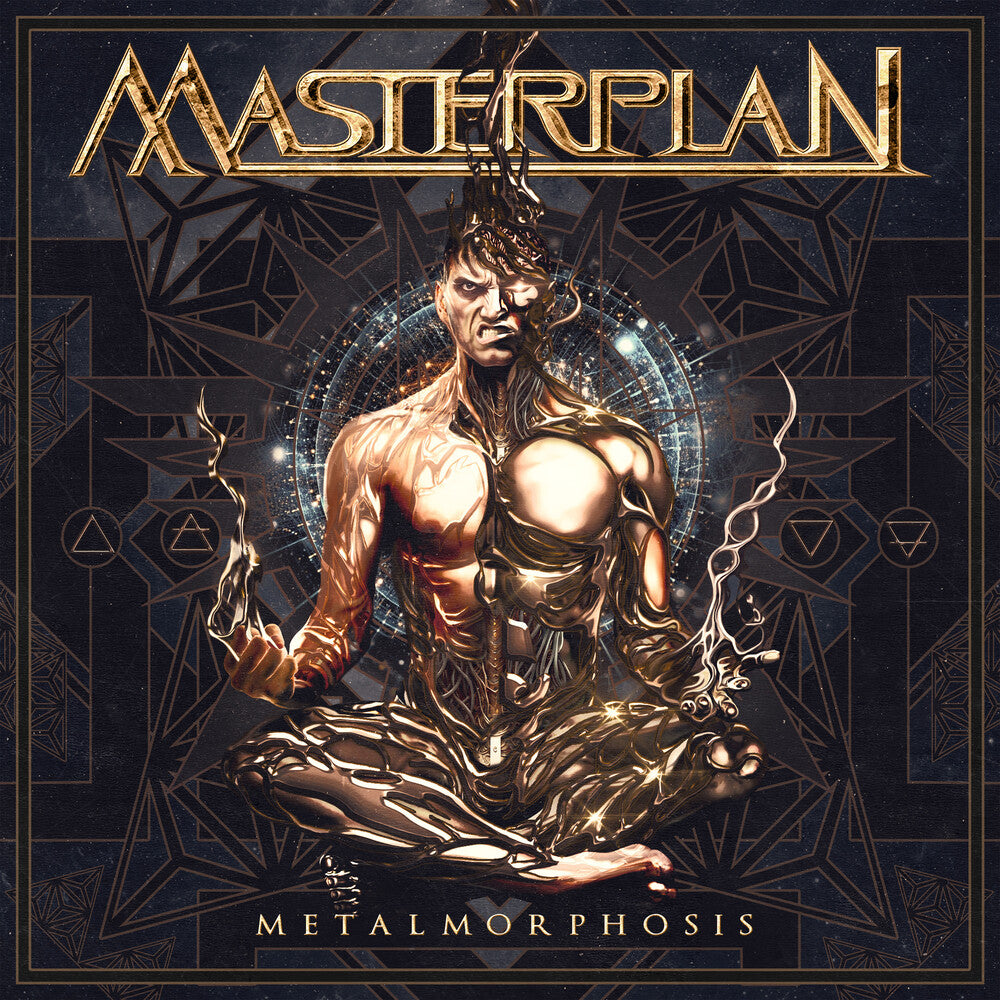 the album cover for Masterplan - Metalmorphosis