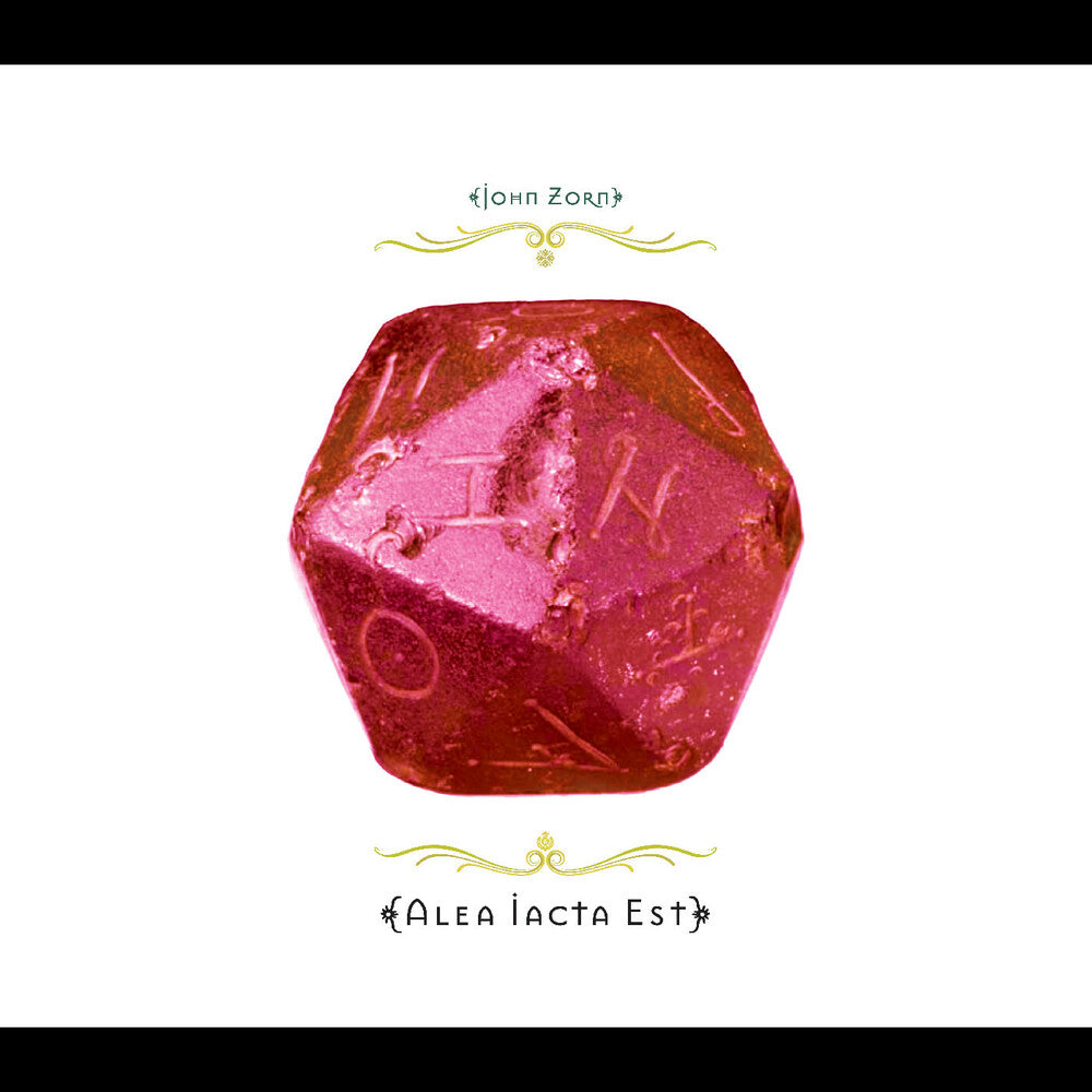 the album cover for John Zorn - Alea Iacta Est