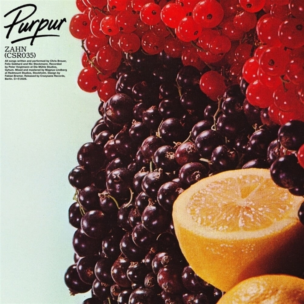 the album cover for Zahn - Purpur (Blue) [Colored Vinyl]