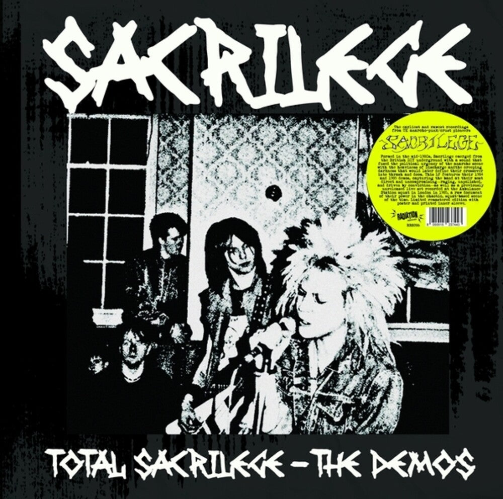 the album cover for Sacrilege - Total Sacrilege