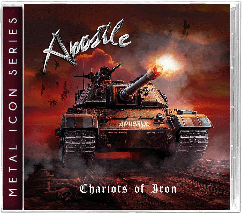 the album cover for Apostle - Chariots Of Iron [Limited Edition]
