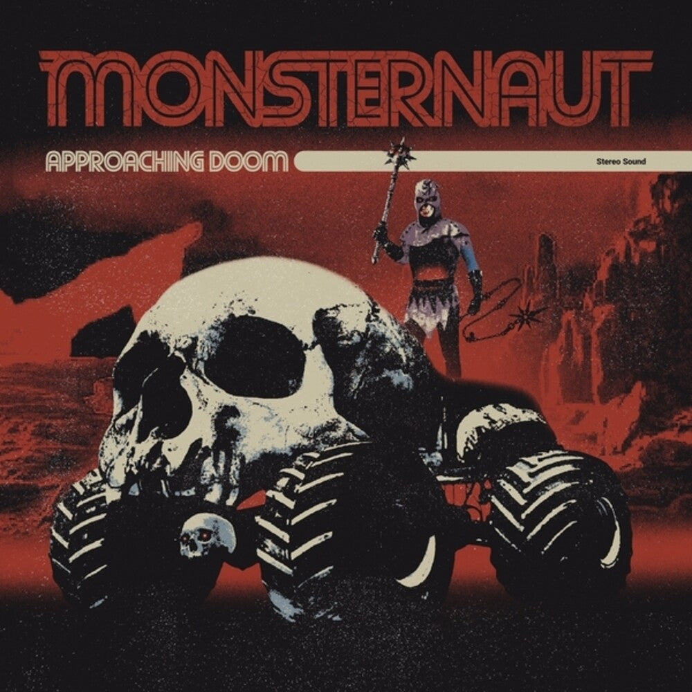 the album cover for Monsternaut - Approaching Doom