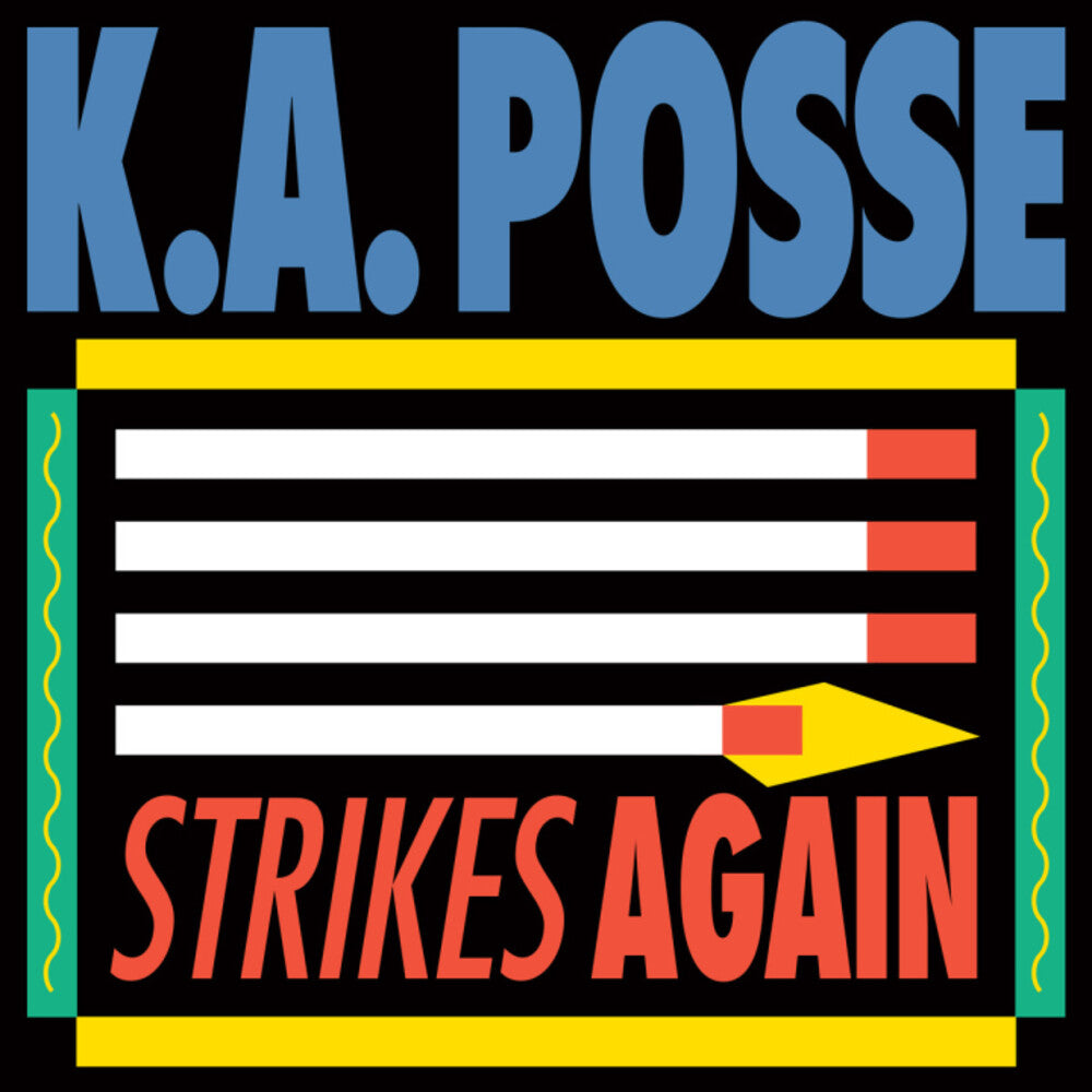 the album cover for K.A. Posse - Strikes Again