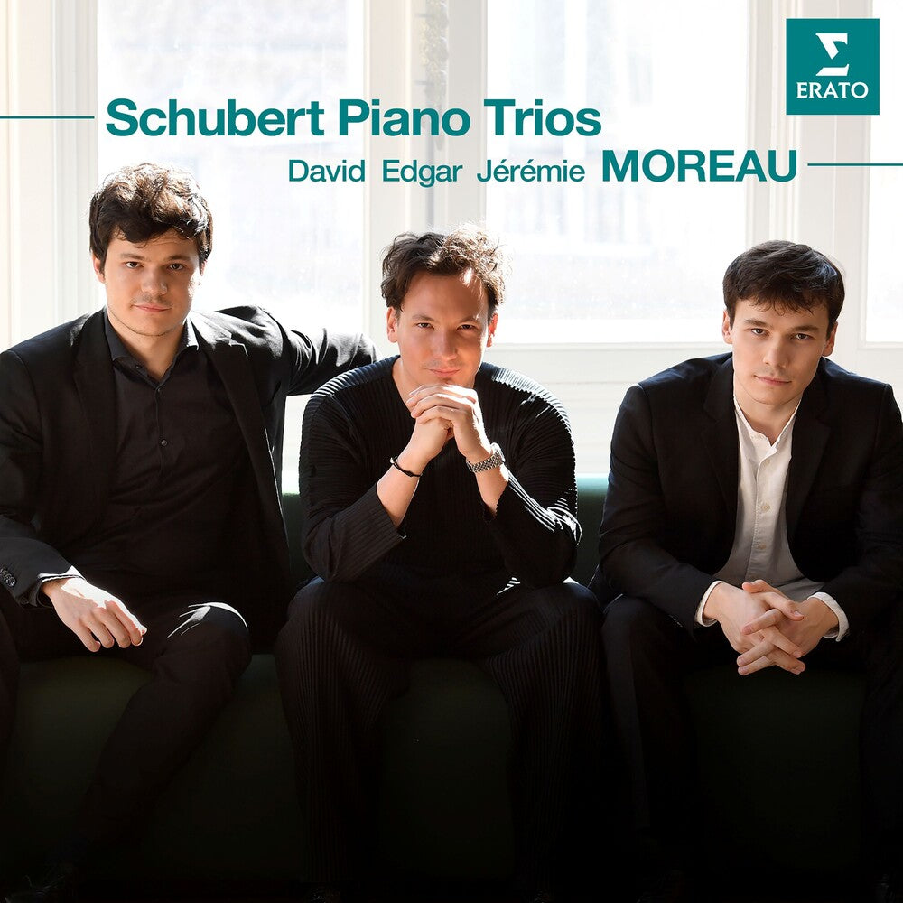 the album cover for Trio Moreau - Schubert: Piano Trios