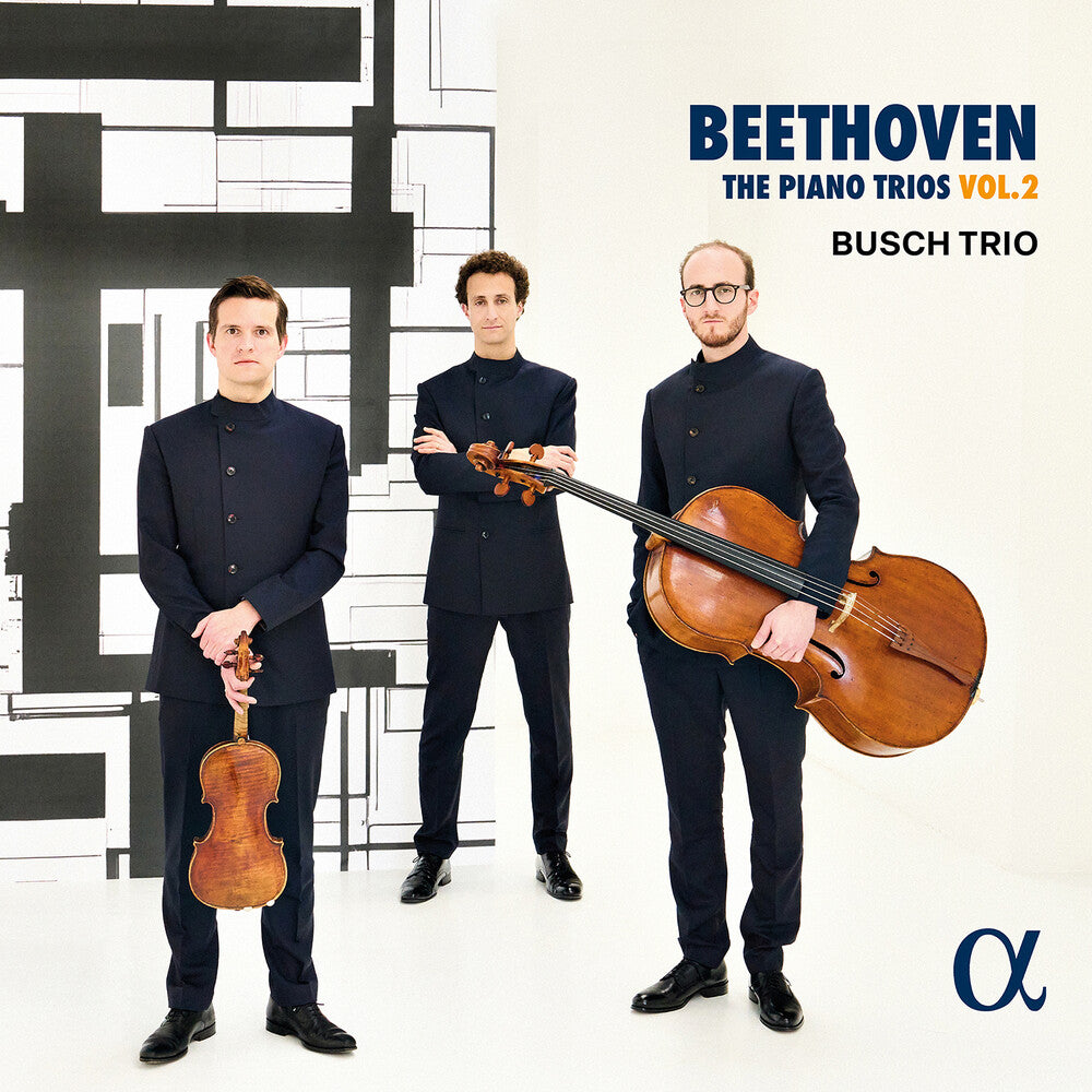 the album cover for Busch Trio - Beethoven: The Pno Trios Vol. 2