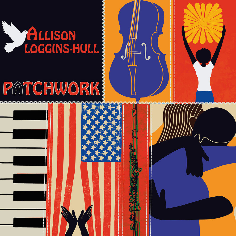 the album cover for Loggins-Allison Hull - Patchwork