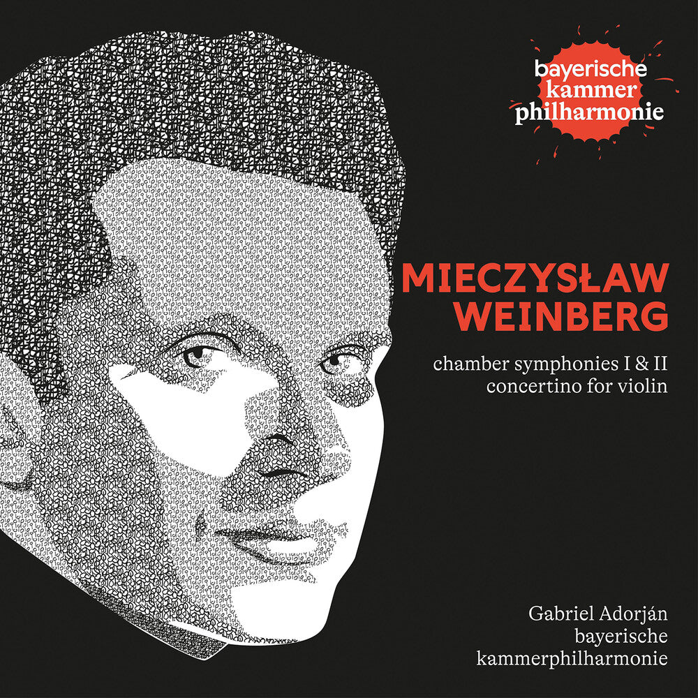 the album cover for Gabriel Adorjan - Mieczyslaw Weinberg: Chamber Sinfonies I & Ii Con