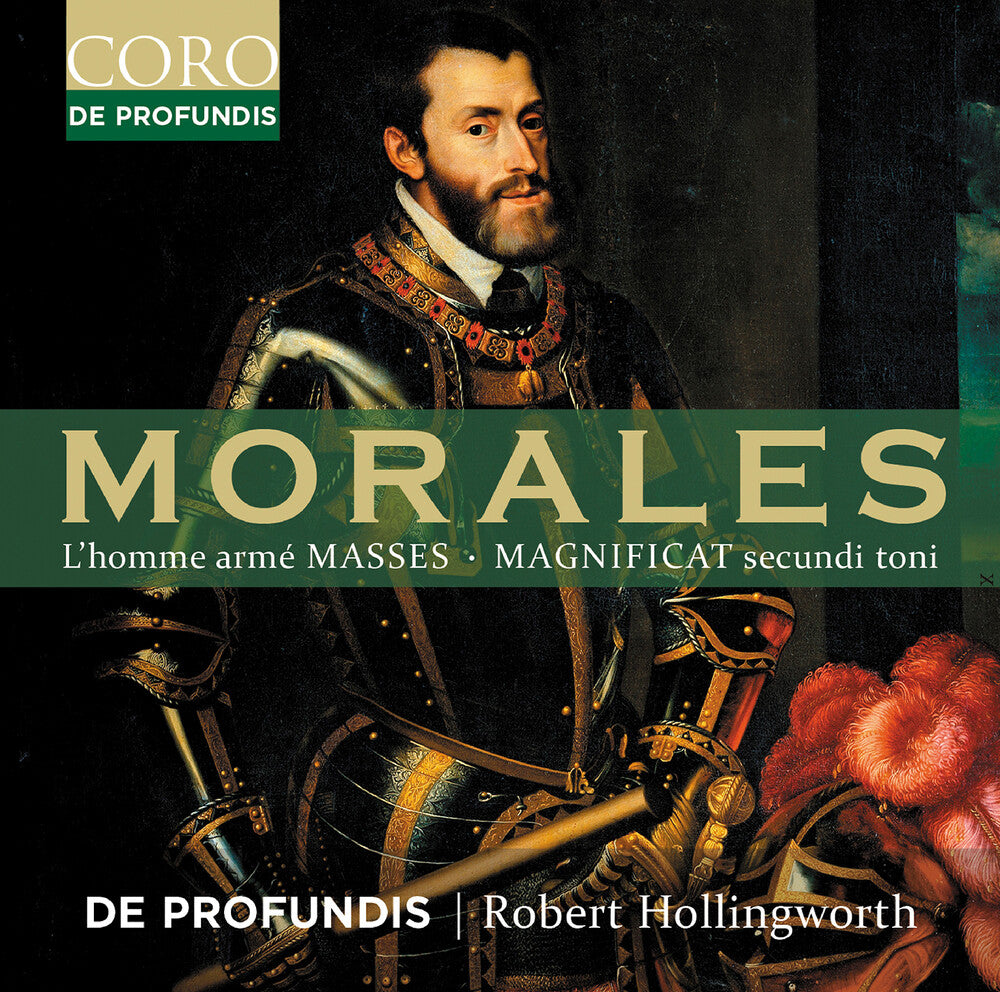 the album cover for De Profundis - Morales: L'homme Arme Masses: Magnificat Secundi