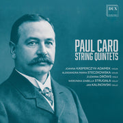 the album cover for Kasperczyk-Joanna Adamek - Paul Caro: Str Quintets