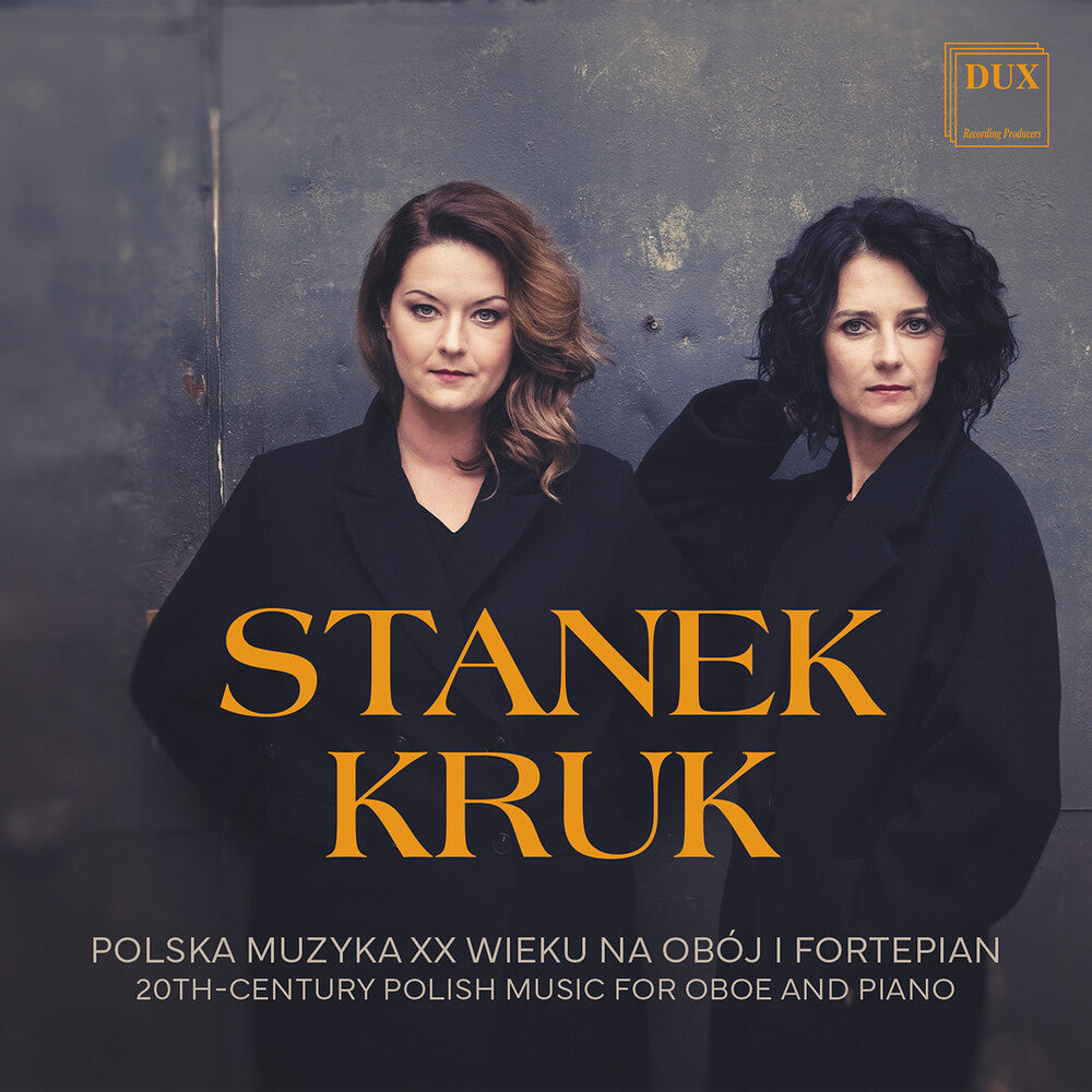 the album cover for Monika Kruk - 20th-Century Polish Music For Oboe & Piano