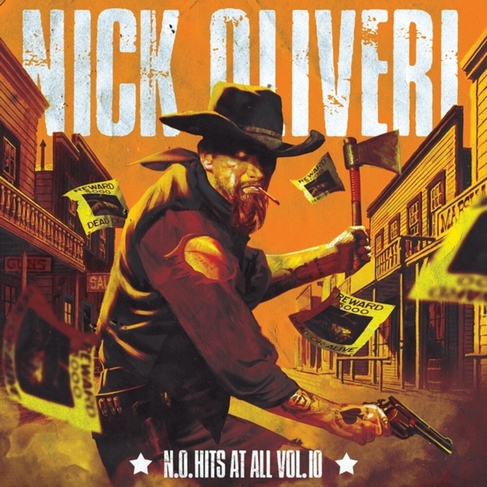 the album cover for Nick Oliveri - No Hits At All Vol 10 [Colored Vinyl] [Limited Edition] (Red)