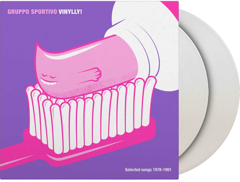 the album cover for Gruppo Sportivo - Vinylly [Colored Vinyl] [Limited Edition] [180 Gram] (Wht)