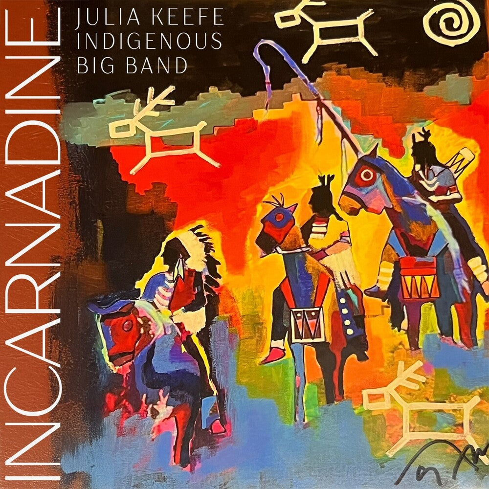 the album cover for Julia Keefe - Incarnadine [Digipak]