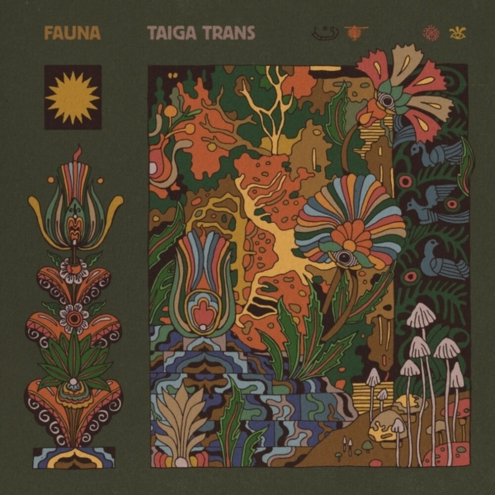 the album cover for Fauna - Taiga Trans