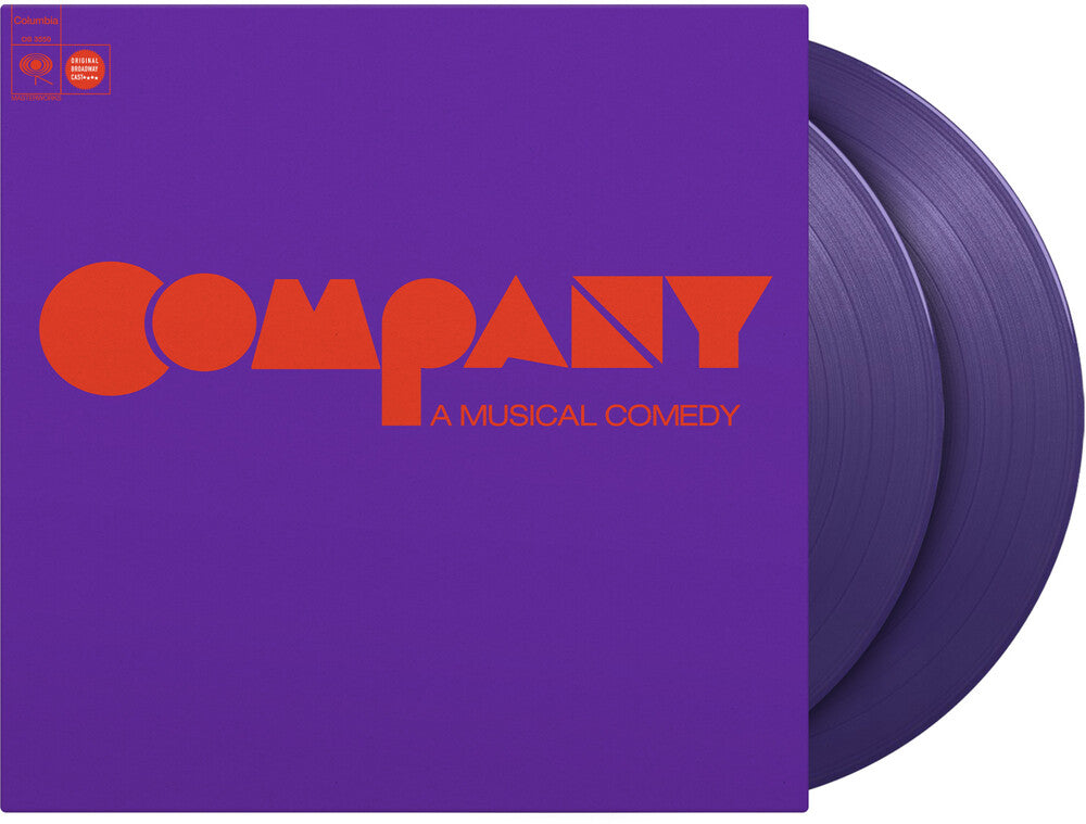 the album cover for Stephen Sondheim  (Colv) (Ltd) (Ogv) (Purp) - Company - O.S.T. [Colored Vinyl] [Limited Edition] [180 Gram] (Purp)