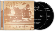 the album cover for Chrome - The Visitation