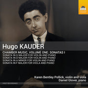 the album cover for Karen Pollick  Bentley - Hugo Kauder: Chamber Music Vol. 1