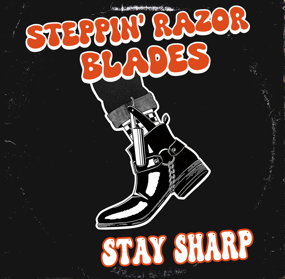 the album cover for Steppin' Razor Blades - Stay Sharp