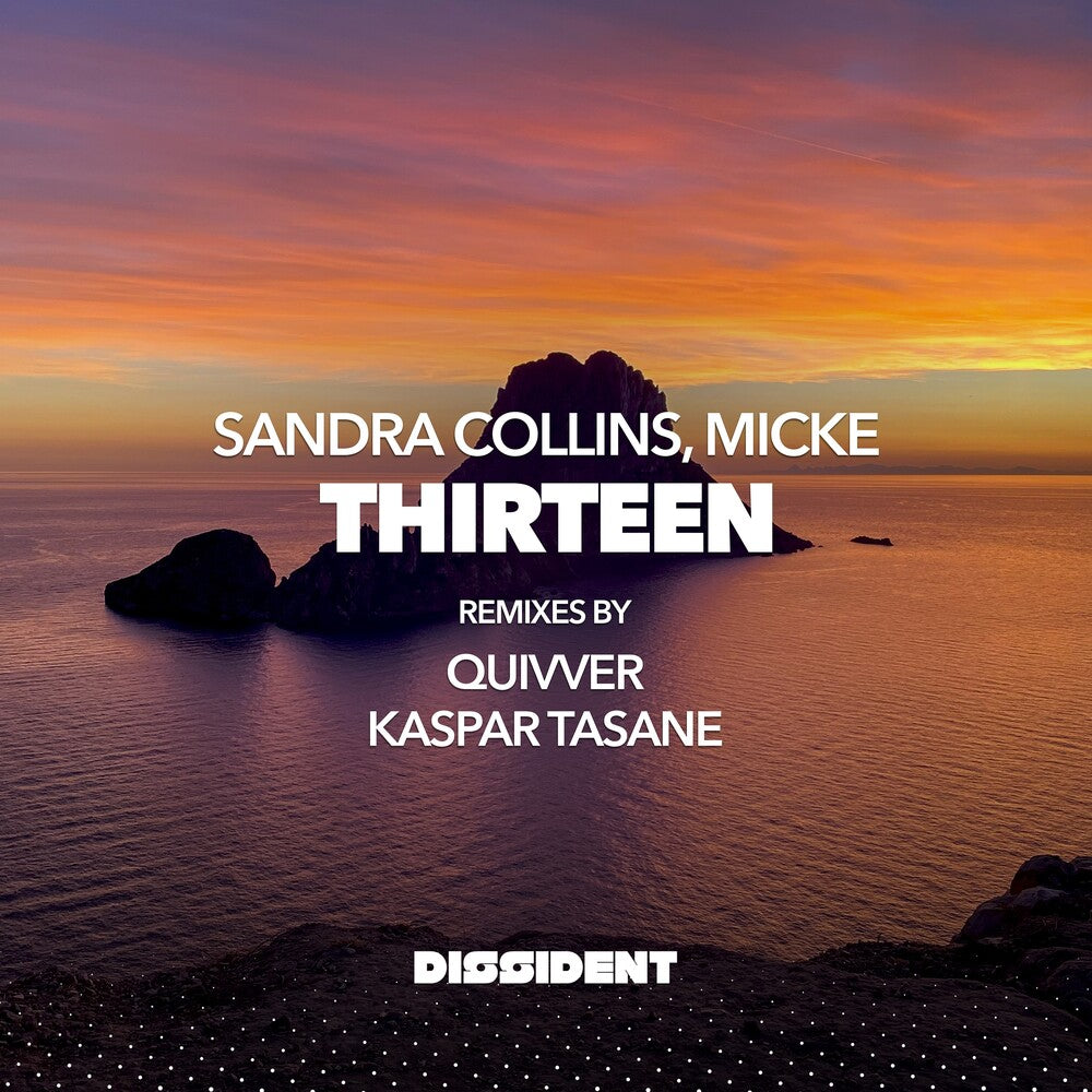 the album cover for Sandra Collins  & Micke - Thirteen (Mod)
