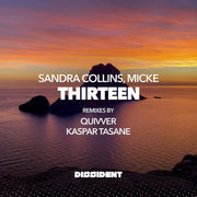 the album cover for Sandra Collins  & Micke - Thirteen (Mod)