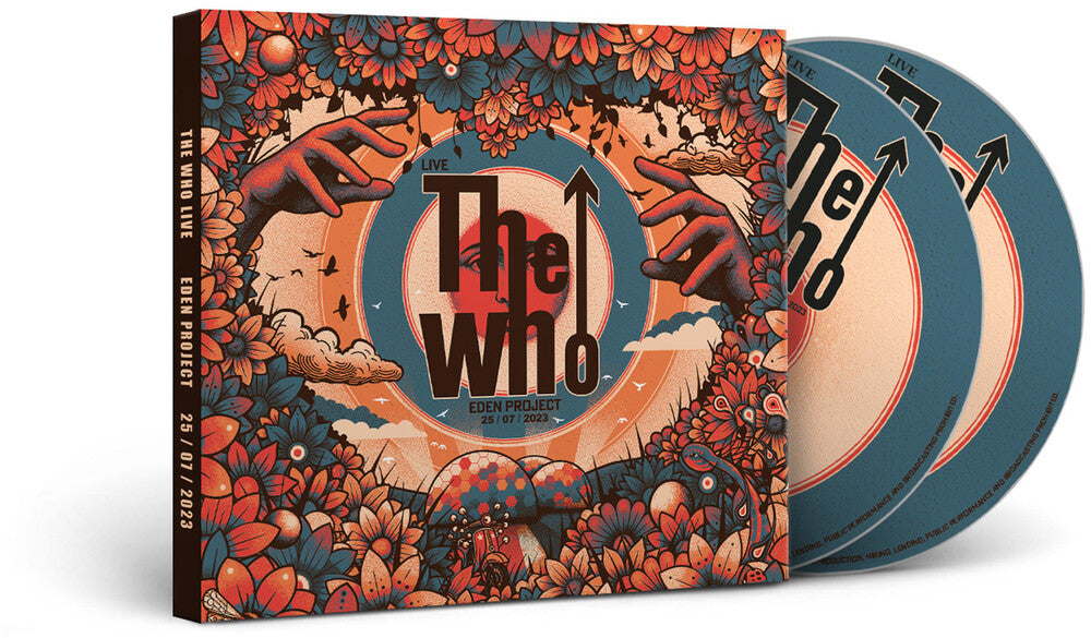 the album cover for The Who - Live at Eden Project July 25 2023