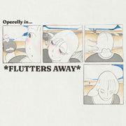 the album cover for Operelly - Flutters Away / Handwriting Practice No. 1