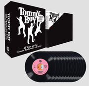 the album cover for Various Artists - Tommy Boy - 45 Years on 45s: Classics, Fan Favorites & Deep Cuts