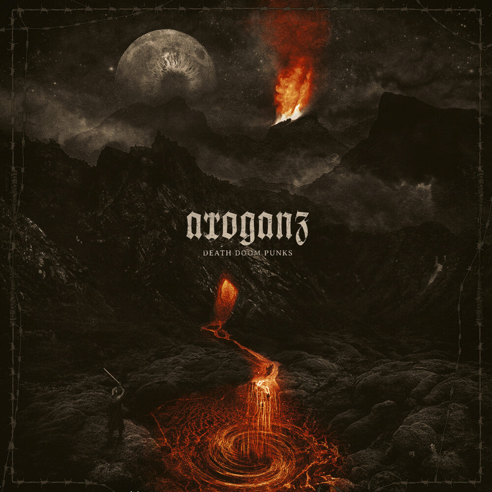 the album cover for Arroganz - Death Doom Punks