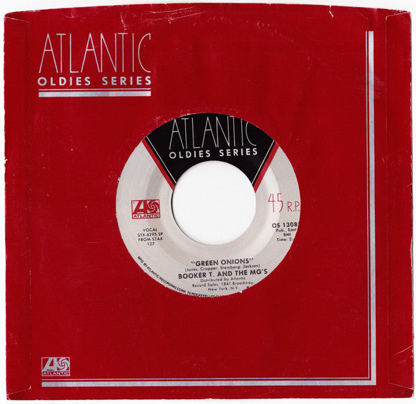 Booker T. & The MG's* : Green Onions / Chinese Checkers (7", Single, RE)