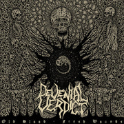 the album cover for Devenial Verdict - Old Blood: Fresh Wounds