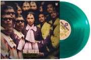 the album cover for Thee Marloes - Di Hotel Malibu [Indie Exclusive] Green [Colored Vinyl] (Grn) [Indie Exclusive]