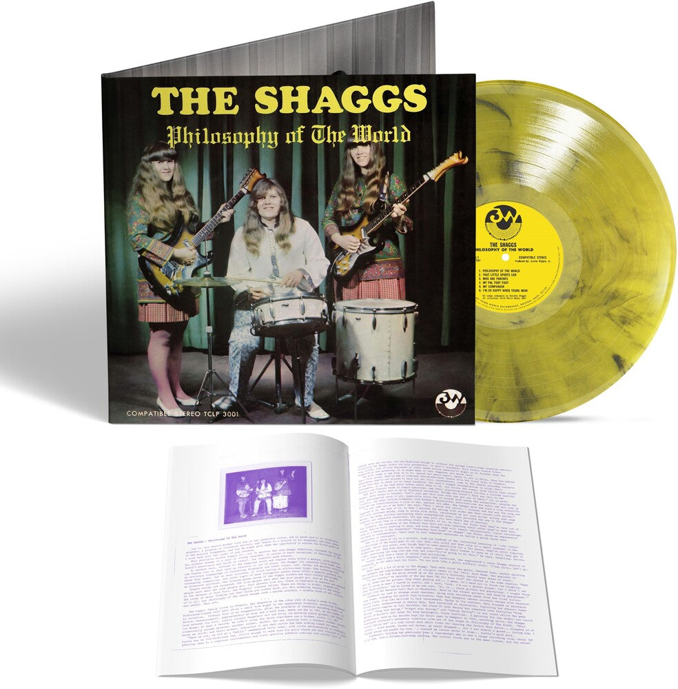 the album cover for Shaggs - Philosophy Of The World [Colored Vinyl] (Gate) [With Booklet] (Ylw)
