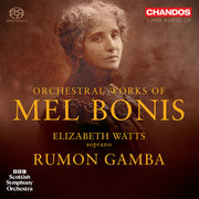 the album cover for Elizabeth Watts - Mel Bonis: Orchestral Works