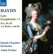 the album cover for Danish Chamber Orchestra - Haydn: Late Syms Vol. 5