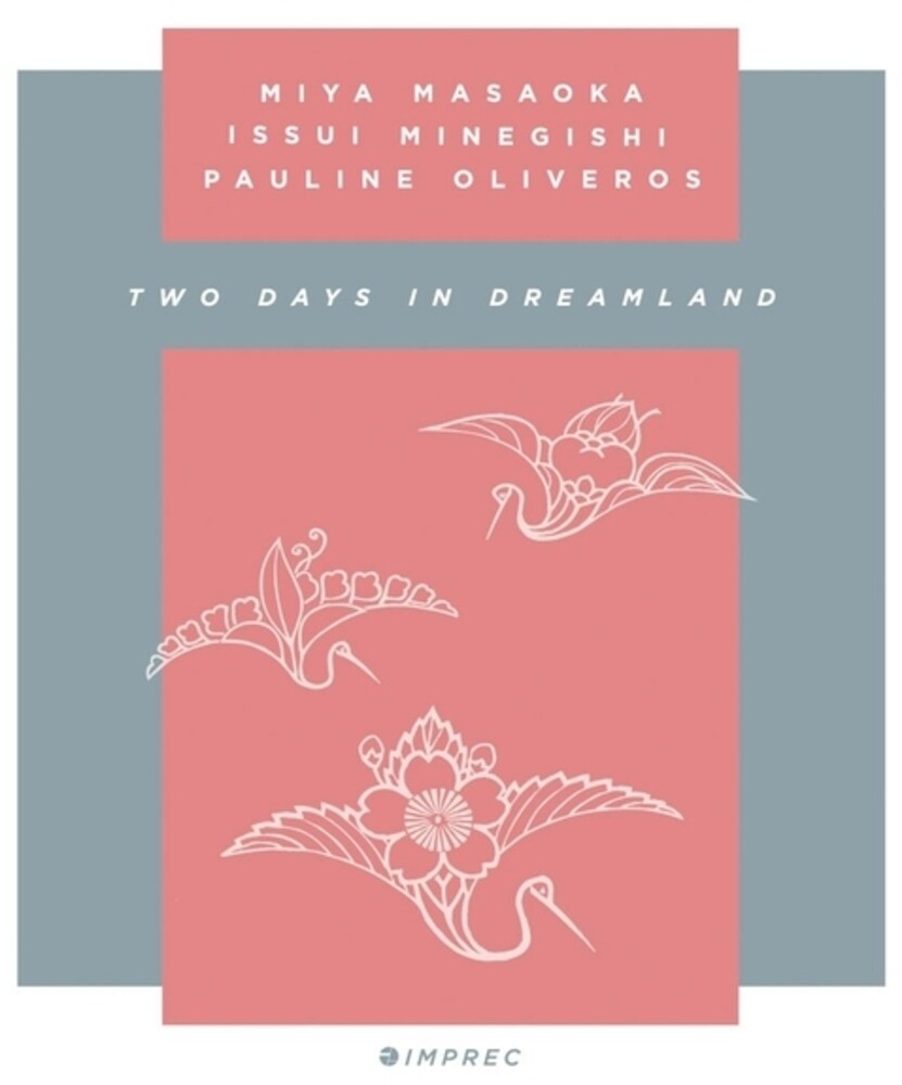 the album cover for Pauline Oliveros  / Masaoka,Mia / Minegishi,Issui - Two Days In Dreamland
