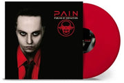 the album cover for Pain - Psalms Of Extinction [Colored Vinyl] (Red) [Indie Exclusive] [Remastered]