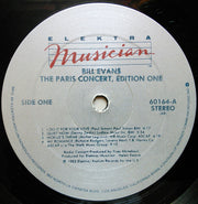Bill Evans : The Paris Concert (Edition One) (LP, Album, All)