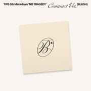 the album cover for TWS - TWS 5th Mini Album 'NO TRAGEDY' [BLUSH Compact Ver.]